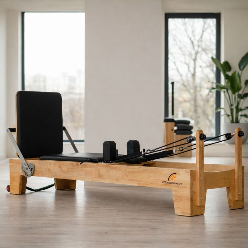 Drveni Pilates Reformer Sa Jump Board-Om – Classic Pro Model Drveni Pilates Reformer Sa Jump Board-Om – Classic Pro Model